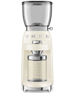 Кафемелачка Smeg - CGF01CREU 50's Style, 150W, 350 g, бежова